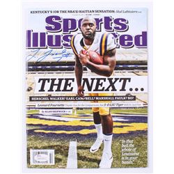 Leonard Fournette Signed 2015 Sports Illustrated Magazine (JSA COA)
