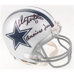 Danny White Signed Dallas Cowboys Mini Helmet Inscribed "Americas Team" (JSA COA)