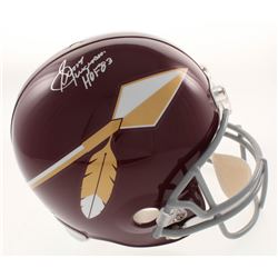 Sonny Jurgensen Signed Washington Redskins Full-Size Helmet Inscribed "HOF 83" (JSA COA)
