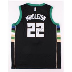 Khris Middleton Signed Milwaukee Bucks Jersey (JSA COA)