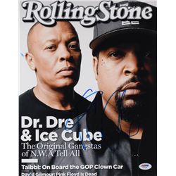 Ice Cube Signed "Rolling Stone Magazine Cover" 11x14 Photo (PSA COA)