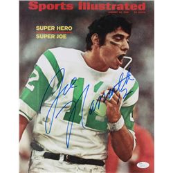 Joe Namath Signed New York Jets "Sports Illustrated Magazine Cover" 11x14 Photo (JSA COA)