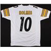 Image 1 : Santonio Holmes Signed Jersey Inscribed "SB XLIII MVP" (JSA COA)