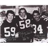 Image 1 : Jack Ham, Jack Lambert  Andy Russell Signed Pittsburgh Steelers 8x10 Photo Inscribed "HOF 88", "HOF 