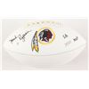 Image 1 : Mark Rypien Signed Washington Redskins Logo Football Inscribed "SB XXVI MVP" (JSA COA)