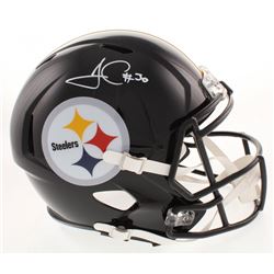 James Conner Signed Pittsburgh Steelers Full-Size Speed Helmet (Beckett COA)