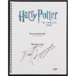 Daniel Radcliffe Signed "Harry Potter: The Complete Series" Movie Script (PSA Hologram)