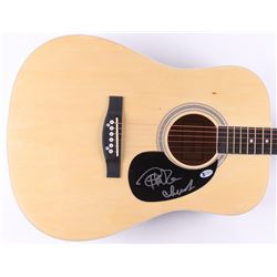 Cheech Marin  Tommy Chong Signed 41" Acoustic Guitar (Beckett COA)