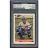 Image 1 : Mike Piazza Signed 1992 Bowman #461 RC (PSA Encapsulated)