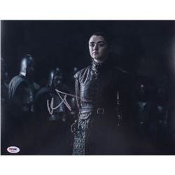 Maisie Williams Signed "Game of Thrones" 11x14 Photo (PSA COA)