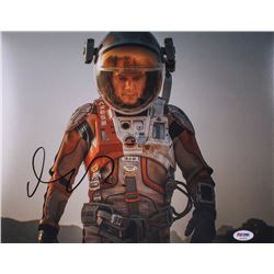 Matt Damon Signed "The Martian" 11x14 Photo (PSA COA)