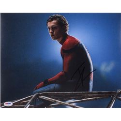 Tom Holland Signed "Spider-Man: Homecoming" 11x14 Photo (PSA COA)