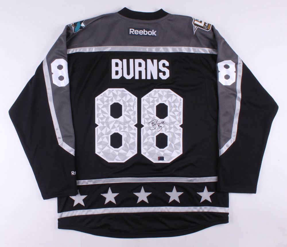 brent burns signed jersey