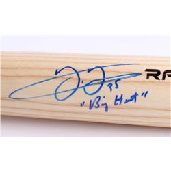 Frank Thomas Signed Rawlings Pro Baseball Bat Inscribed "Big Hurt" (JSA COA)