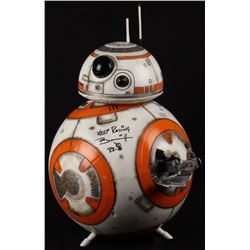 Brian Herring Signed Disney "Star Wars: The Force Awakens" Big-Figs Deluxe 18" Custom Hand-Painted B