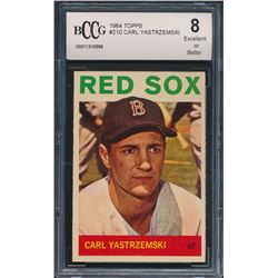 1964 Topps #210 Carl Yastrzemski (BCCG 8)