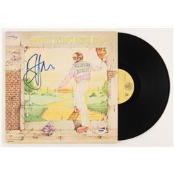 Elton John Signed "Goodbye Yellow Brick Road" Vinyl Record Album Cover (PSA COA)