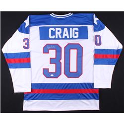 Jim Craig Signed Jersey (JSA COA)