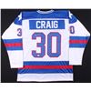 Image 1 : Jim Craig Signed Jersey (JSA COA)