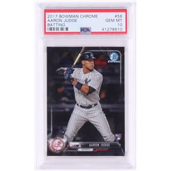 2017 Bowman Chrome #56A Aaron Judge RC (PSA 10)