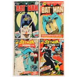 Lot of (4) 1971-72 "Batman" DC Comic Books with #237, #240, #241  #242