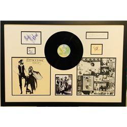 Fleetwood Mac "Rumors" 26.5x38 Custom Framed Cut Display Signed by (5) with Stevie Nicks, Lindsey Bu