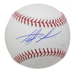 Fernando Taits Jr. Signed OML Baseball (JSA COA)