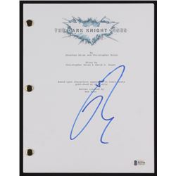 Tom Hardy Signed "The Dark Knight Rises" Movie Script (Beckett COA)