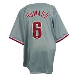 Ryan Howard Signed Jersey Inscribed "06 MVP" (Beckett COA)