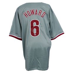 Ryan Howard Signed Jersey Inscribed "06 N.L. M.V.P." (Beckett COA)