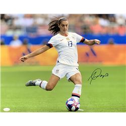 Alex Morgan Signed Team USA 16x20 Photo (JSA COA)