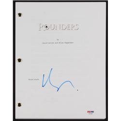 Matt Damon Signed "Rounders" Movie Script (PSA COA)