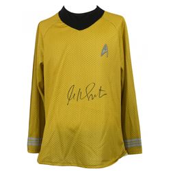 William Shatner Signed Prop Replica Uniform Shirt (JSA COA)