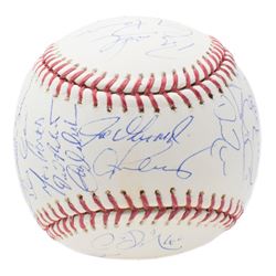 2008 New York Yankees OML Baseball Team-Signed by (29) with Derek Jeter, Mariano Rivera, Alex Rodrig