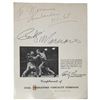 Image 1 : Rocky Marciano Signed Brochure Inscribed "7-1-67" (JSA LOA)