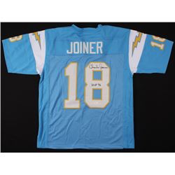 Charlie Joiner Signed Jersey Inscribed "HOF 96" (JSA COA)