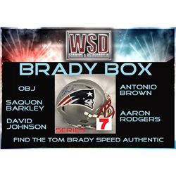 WSD "Brady Box" Full-Size Helmet Mystery Box - Series 7 (Find the Tom Brady Speed Authentic!)