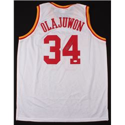 Hakeem Olajuwon Signed Jersey (JSA COA)