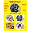 Image 1 : Mega Mini Helmet Mystery Box - Autographed Mini Helmet Series 1 #/100 (Find the Elliott!)