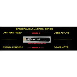Autographed Baseball Bat Mystery Box - Series 2 (Find the Mike Trout!!)