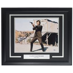 Clint Eastwood Signed "Dirty Harry" 16x20 Custom Framed Photo Display (Beckett Hologram)