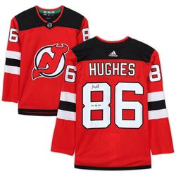 Jack Hughes Signed New Jersey Devils Jersey Inscribed "2019 #1 Pick" (Fanatics Hologram)