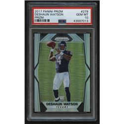 2017 Panini Prizm #279 Deshaun Watson RC (PSA 10)