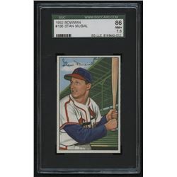1952 Bowman #196 Stan Musial (SGC 7.5)