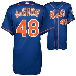 Jacob deGrom Signed New York Mets Jersey (MLB Hologram  Fanatics Hologram)