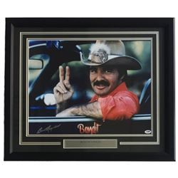 Burt Reynolds Signed "Smokey And The Bandit" 22x27 Custom Framed Photo Display (PSA COA)