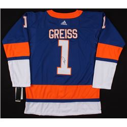 Thomas Greiss Signed New York Islanders Jersey (JSA COA)