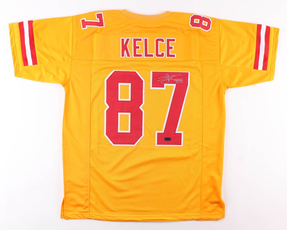 travis kelce signed jersey