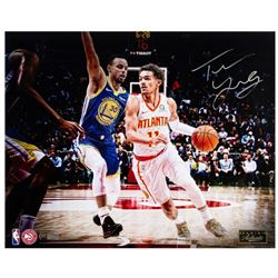 Trae Young Signed Atlanta Hawks 16x20 LE Photo (Panini COA)
