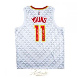 Trae Young Signed Atlanta Hawks LE Jersey Inscribed "True to ATL" (Panini COA)